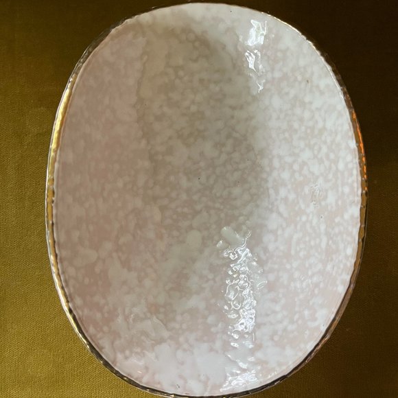 Mid Century Aldo Londi for Bitossi Feather Plume Marmalade Pot and Pedestal Bowl - Picture 4 of 11